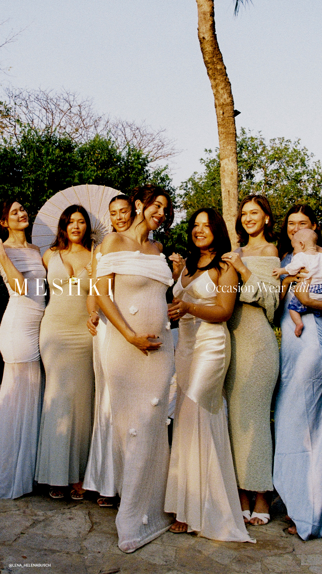 Meshki ad: Shop Occasionwear