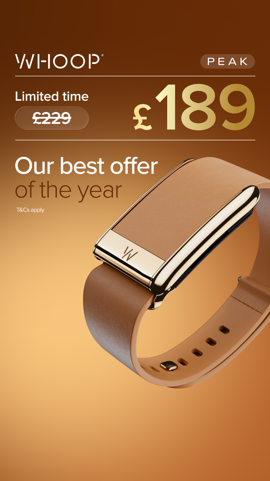 Our best offer of the year