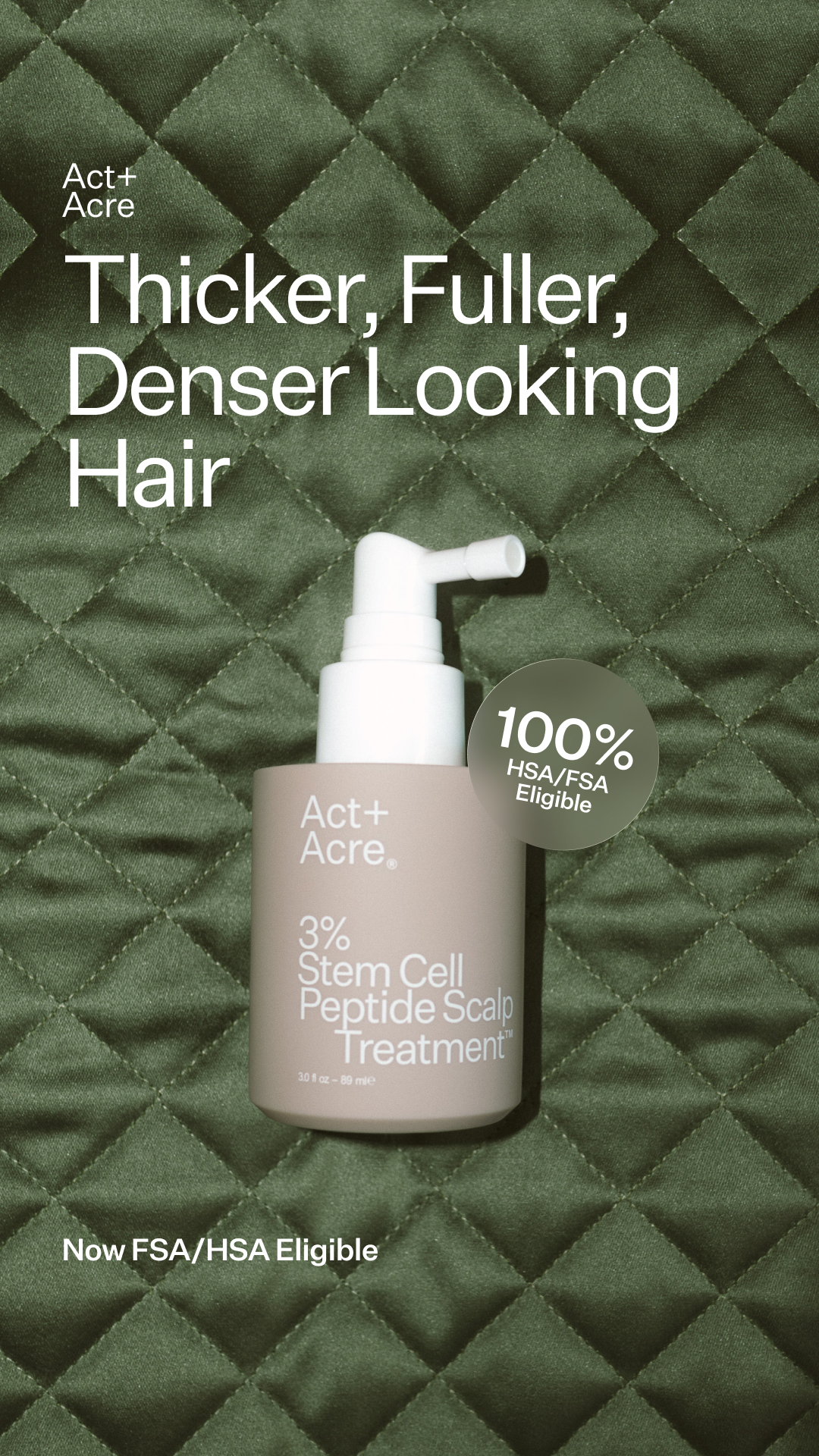 Use FSA/HSA Funds on fuller looking hair