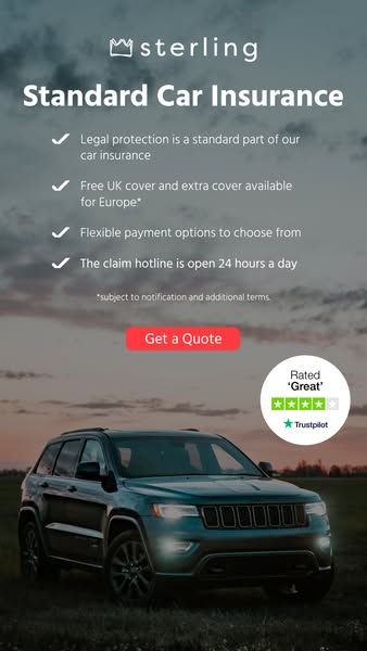 Sterling Insurance ad: Sterling Car Insurance