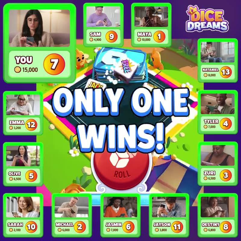 Roll the dice to win!
