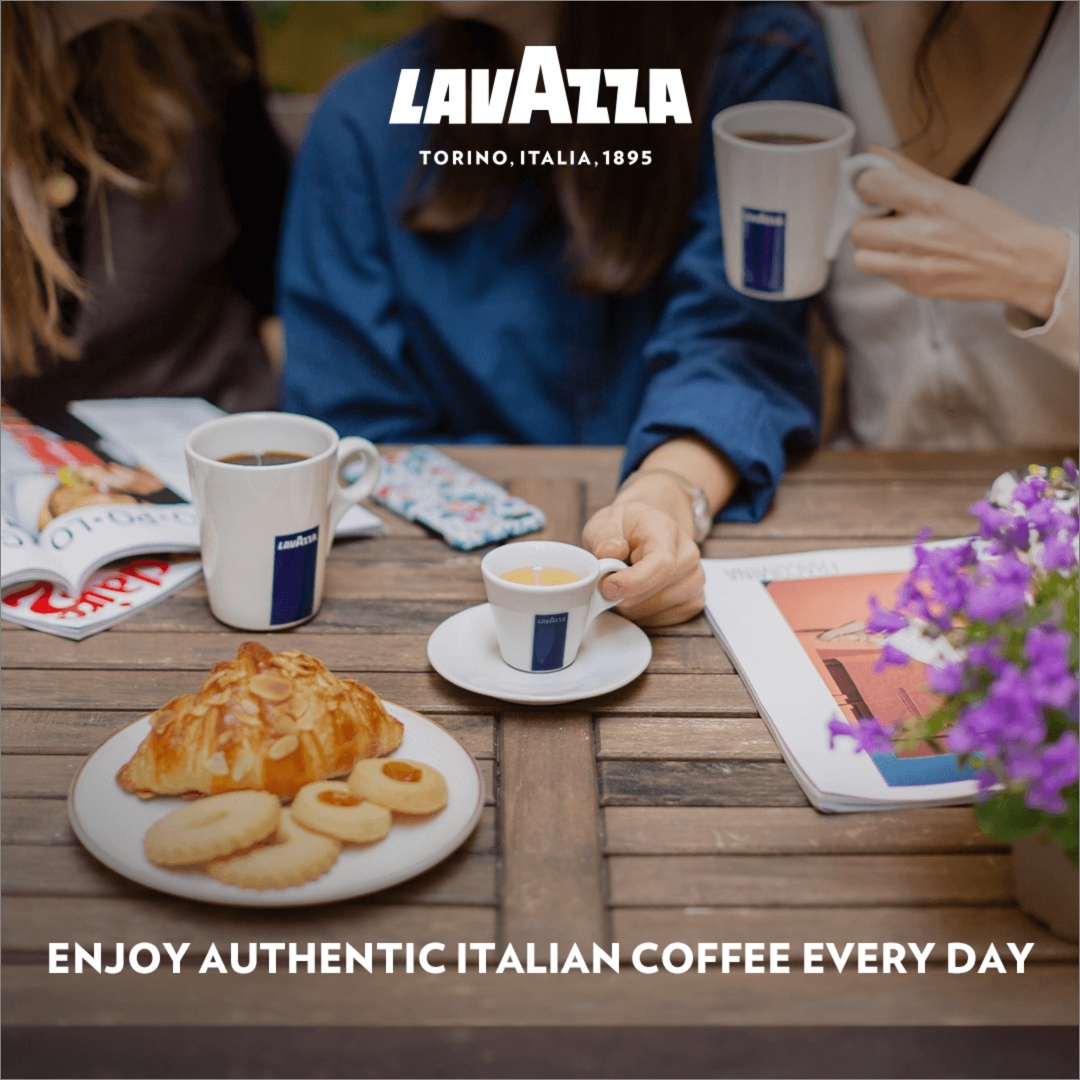 Lavazza: Excellence in every shot.