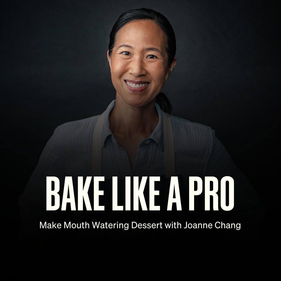 MasterClass ad: Bake Like A Pro