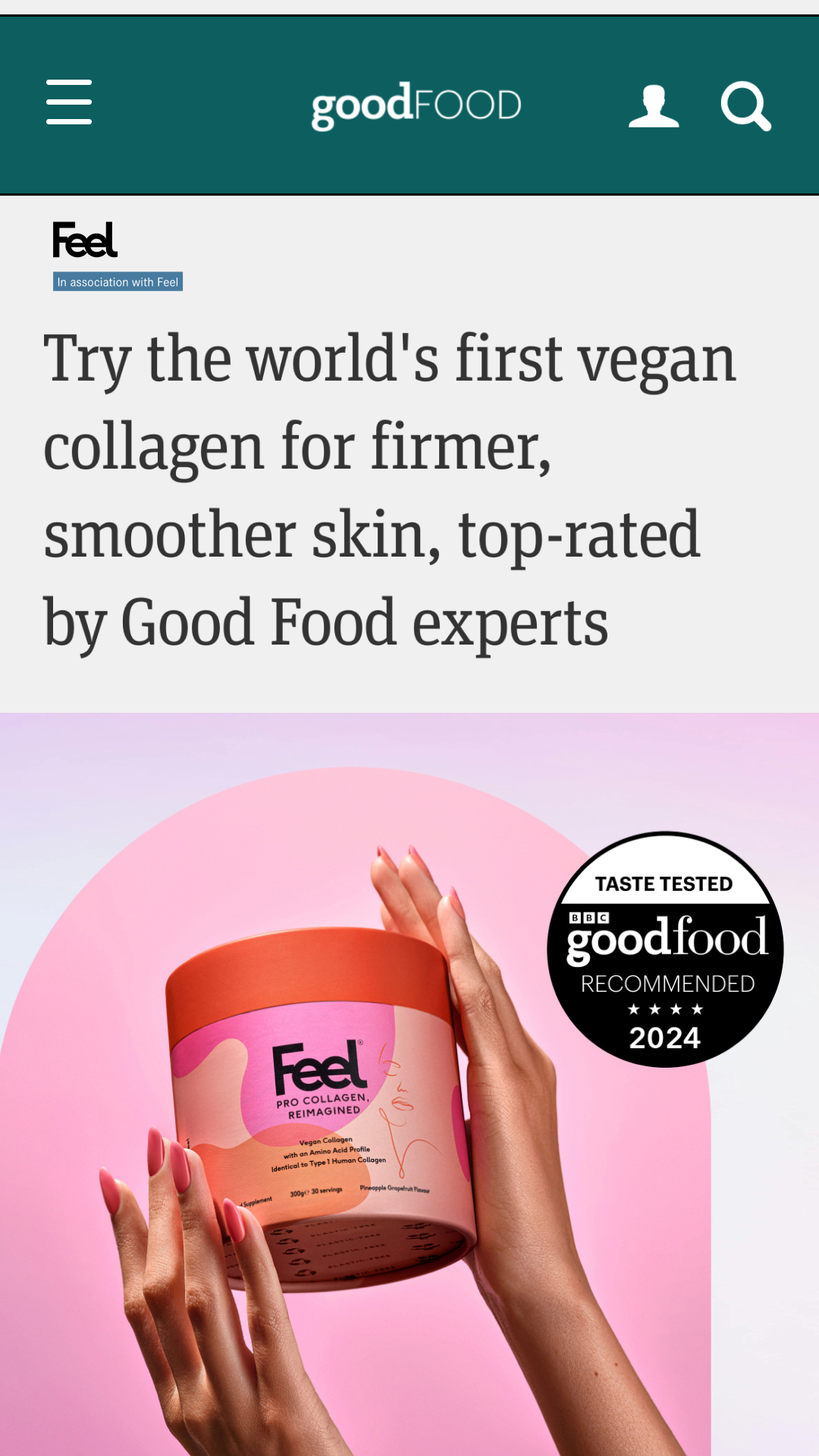 Feel ad: Try with 20% OFF today!