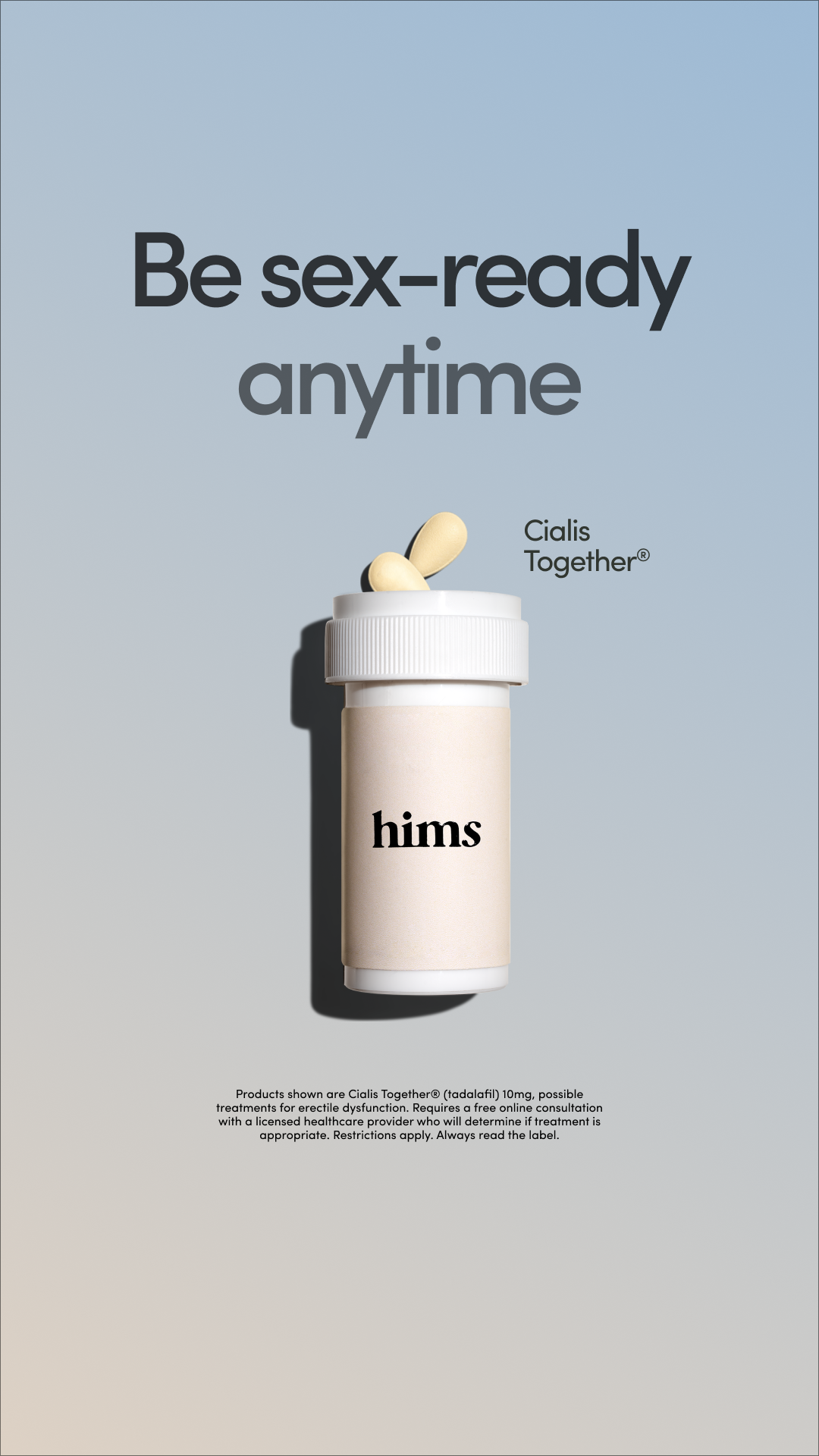 hims ad: Reclaim Intimacy