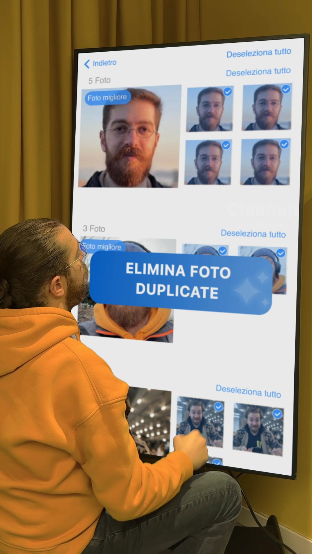 ✨ Cleanup: Elimina foto e video duplicati