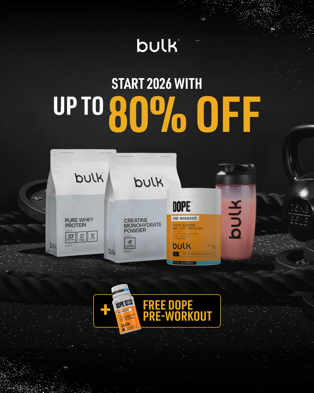 bulk ad: Bulk™ January Sale
