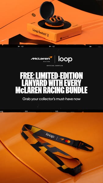Loop ad: One for you, Papaya family 🧡 In celebration of McLaren's 1000th Grand Prix…