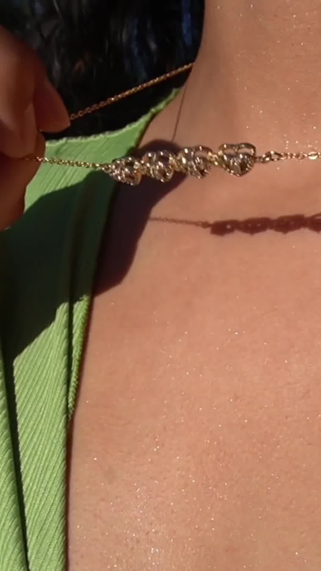 Love Lane ad: Lucky Charm Necklace ❤️