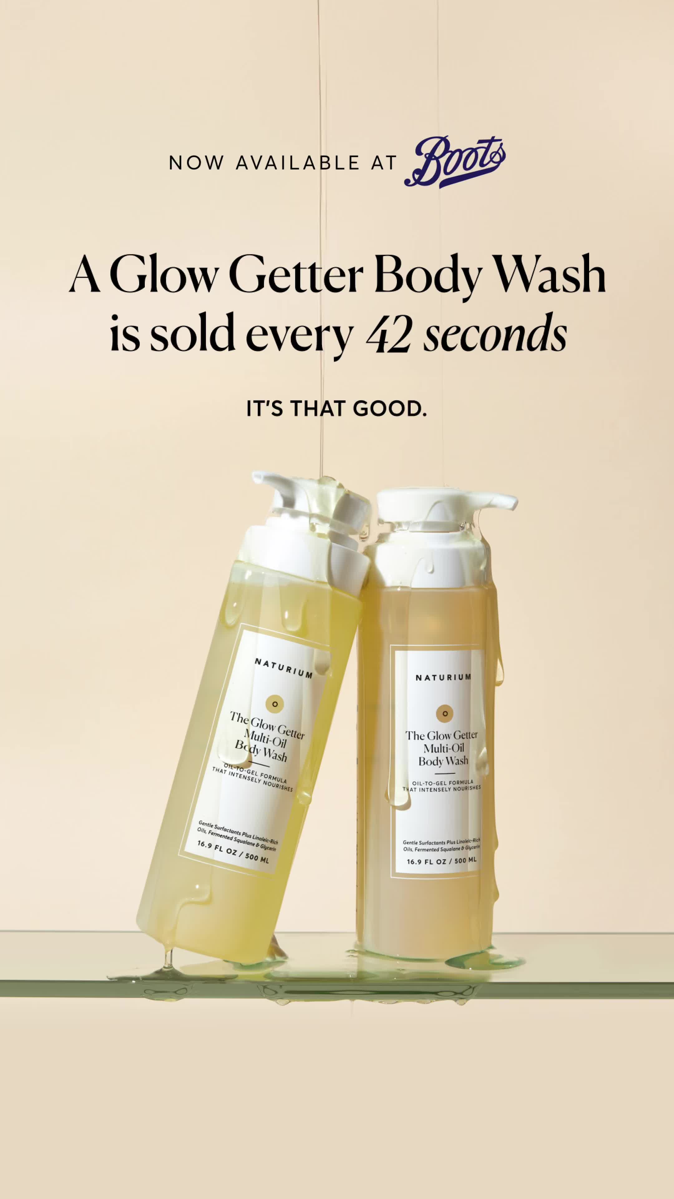 Naturium ad: Now Available at Boots