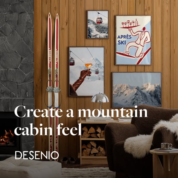 Desenio ad: Après Ski Art Collection