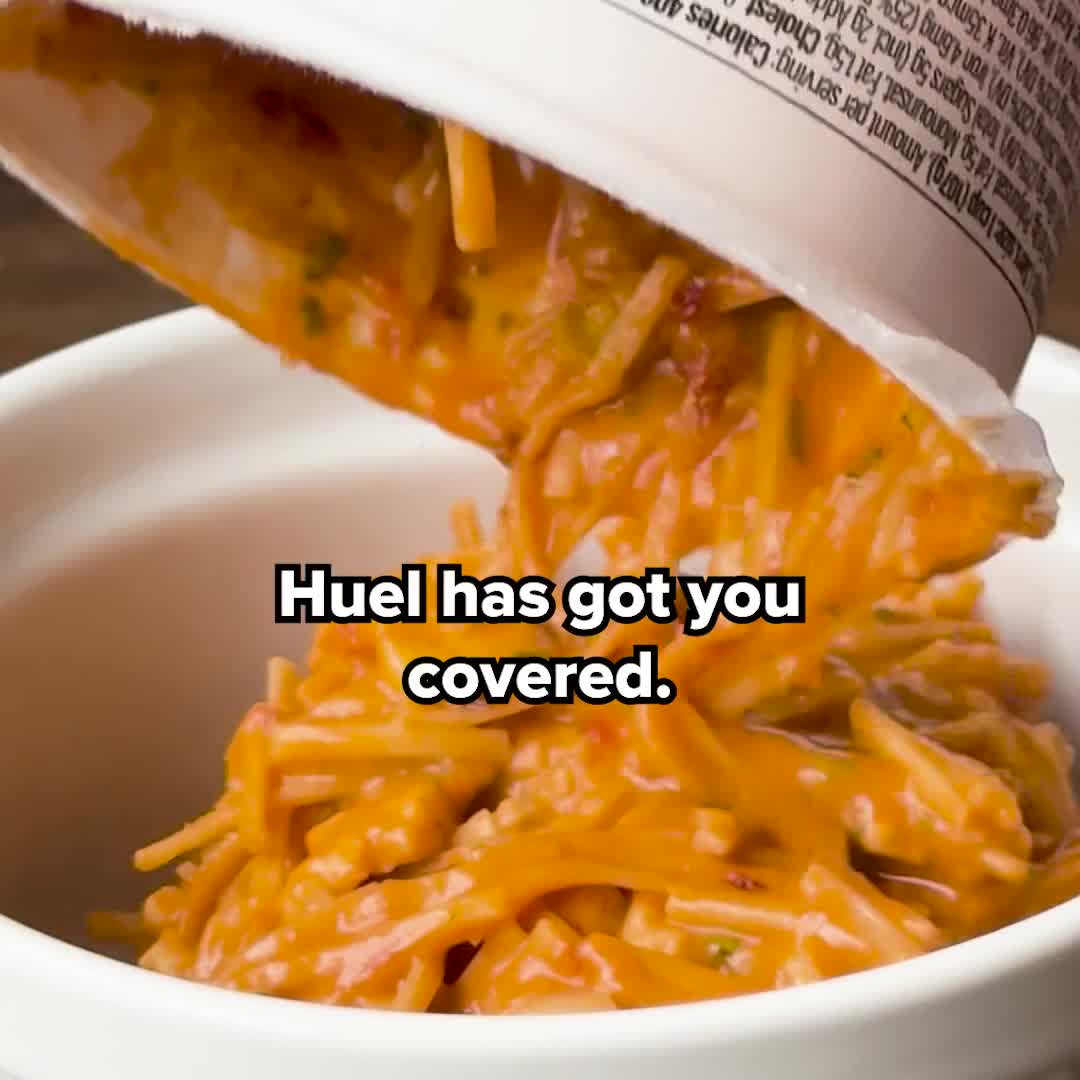 Huel ad: The ultimate high protein meal