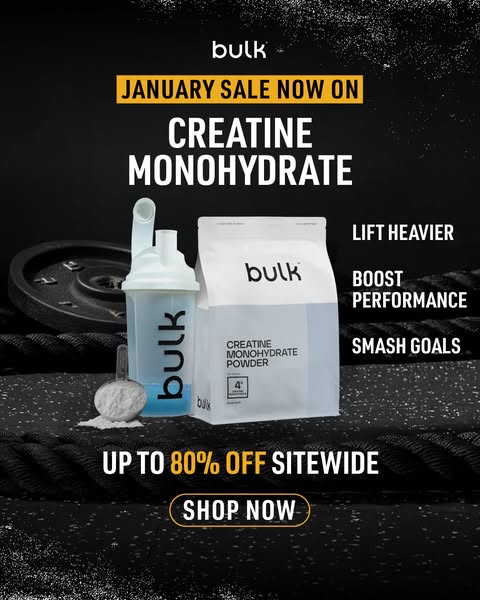 bulk ad: Bulk™ Creatine – Shop Sale