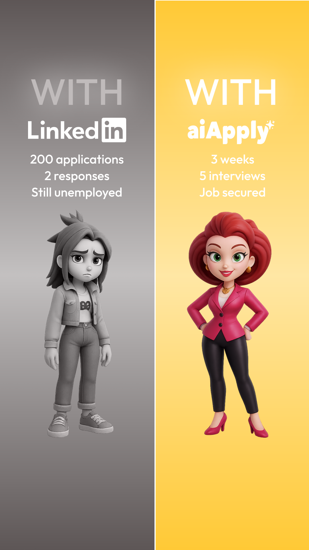 AI Apply ad: AI That Gets You Hired 👉
