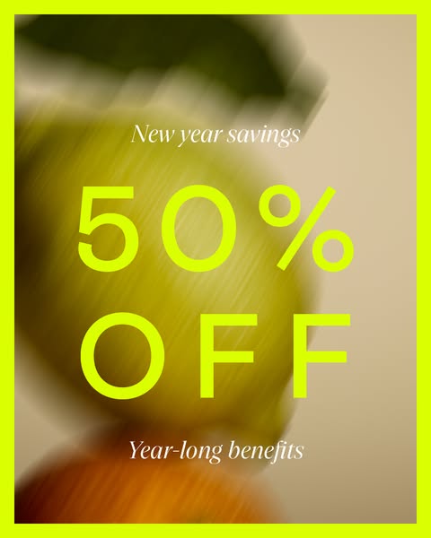 Feel the difference for yourself with 50% off your first 3 months.