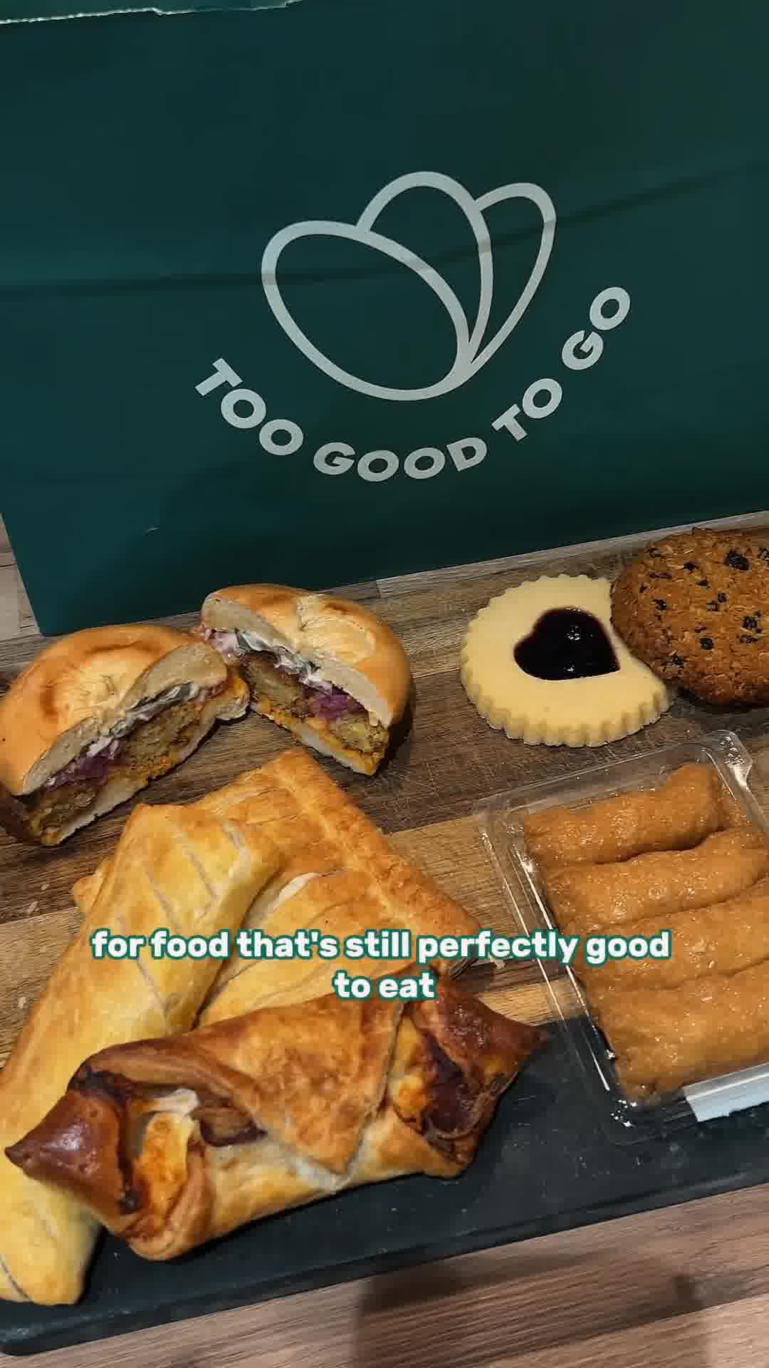 Too Good To Go ad: Save great food from going to waste now