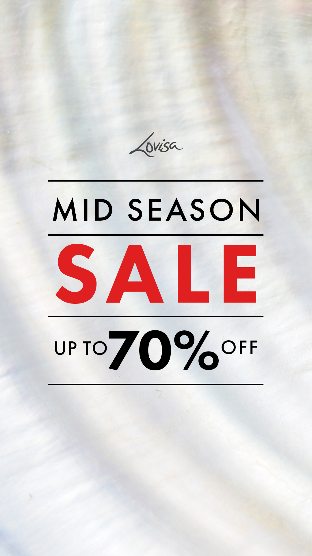 Lovisa ad: Up to 70% off!