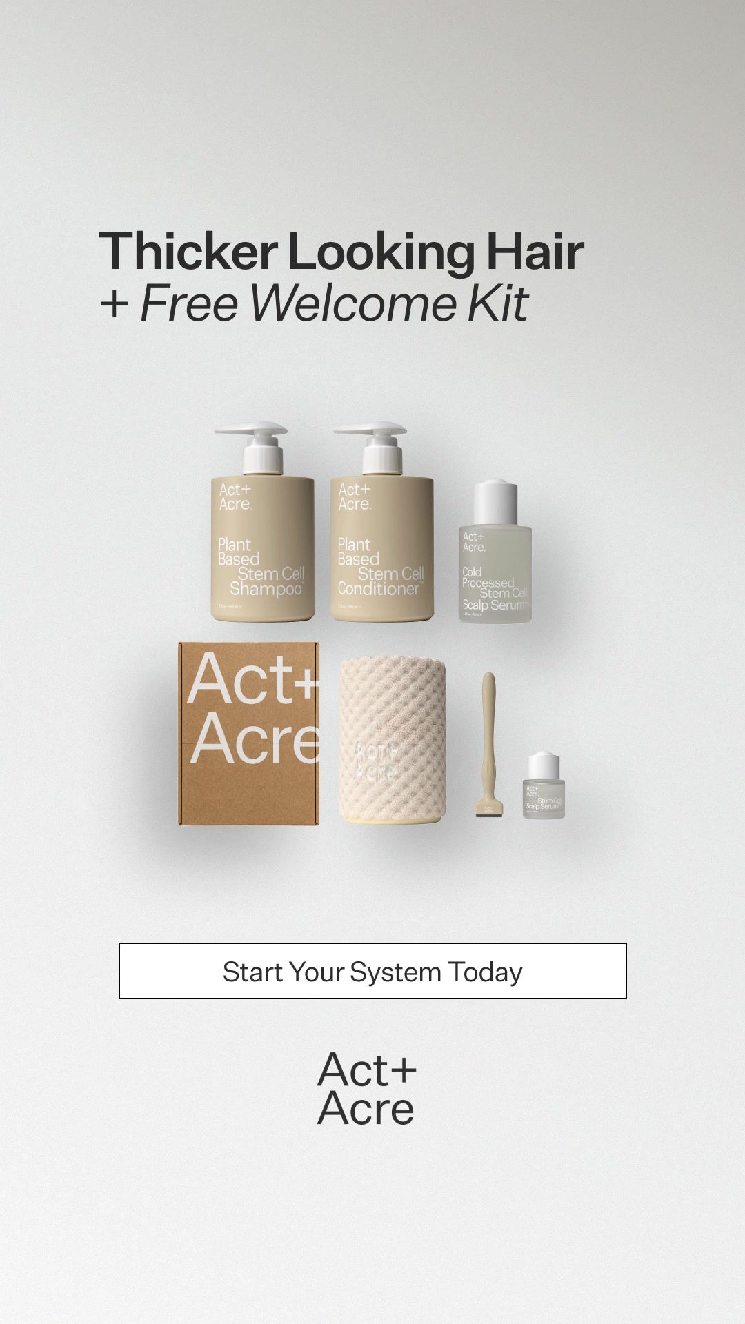 Thicker Looking Hair, In One Kit.