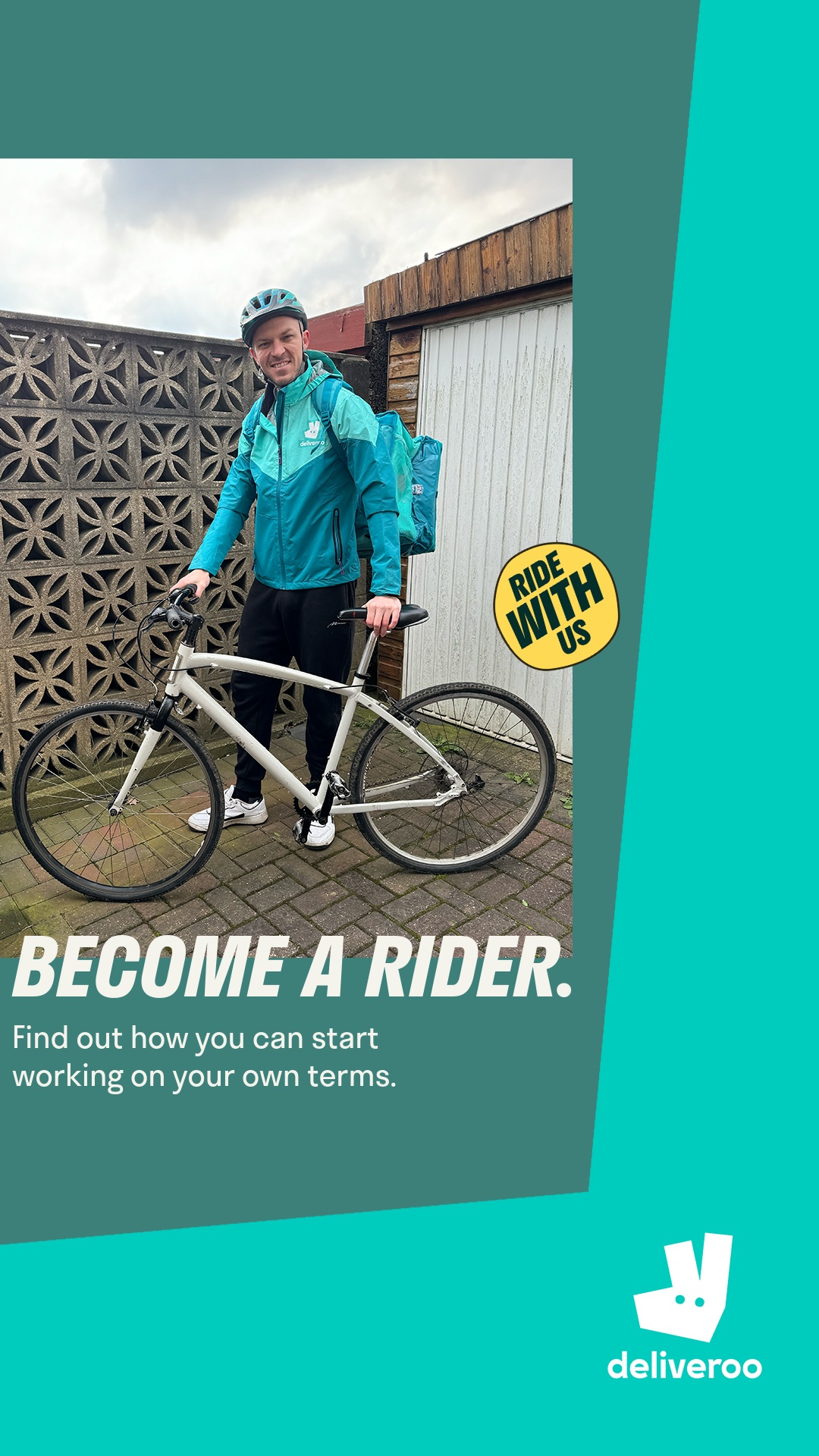 Ride with Deliveroo