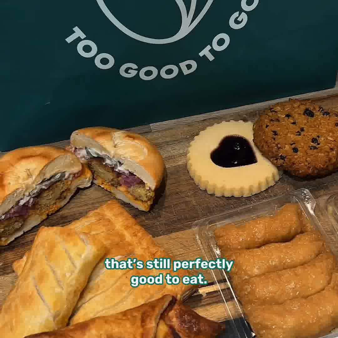 Too Good To Go ad: Save great food from going to waste now