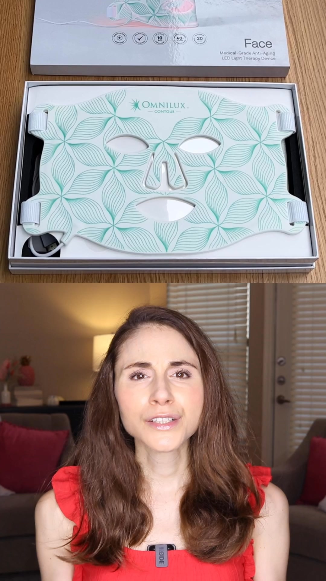 Omnilux ad: #1 Dermatologist Recommended LED Device