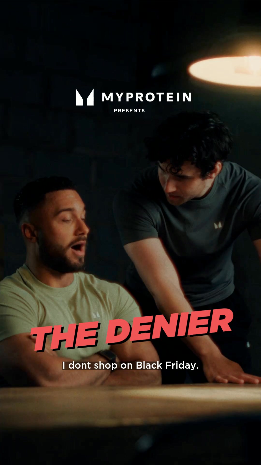 Myprotein ad: Load your basket