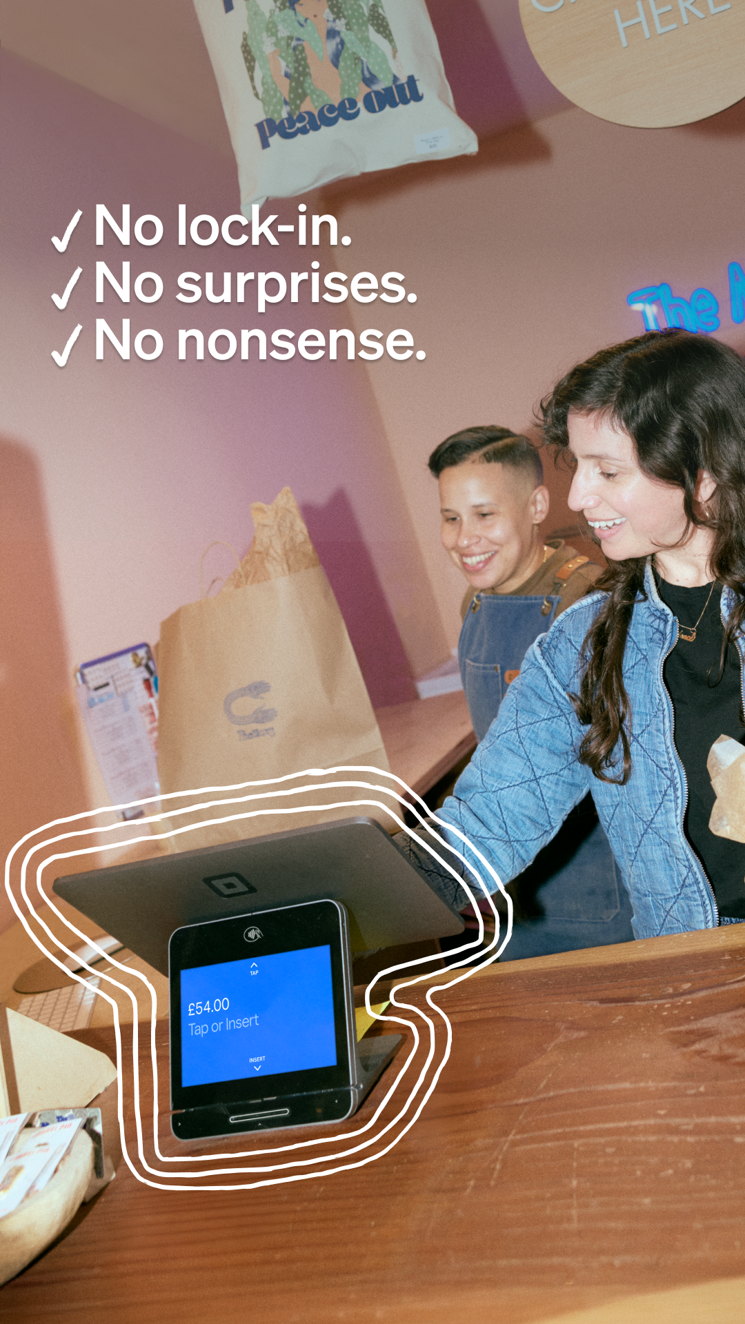 Square ad: Get Square today
