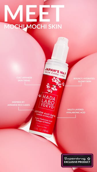 Superdrug ad: Meet Mochi Mochi skin
