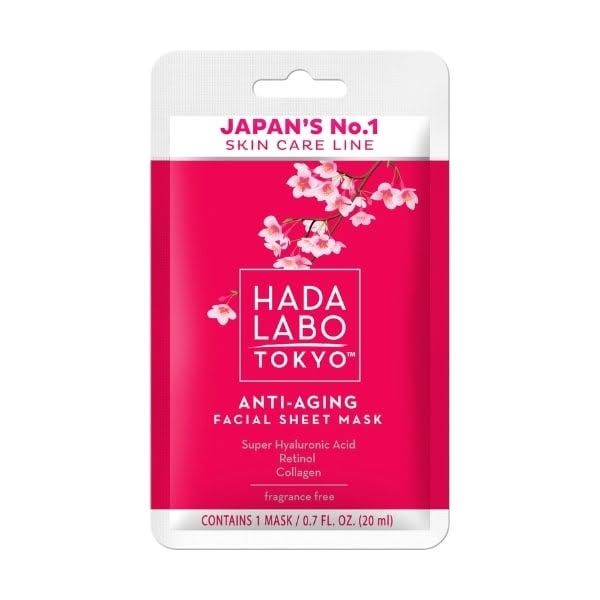 Superdrug ad: Hada Labo Tokyo Anti Aging Sheet Mask