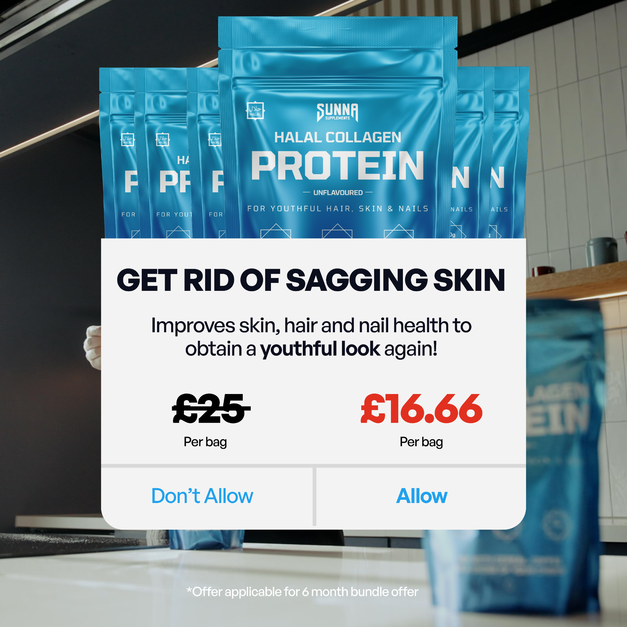 Sunna Supplements ad: Get 33% Off!