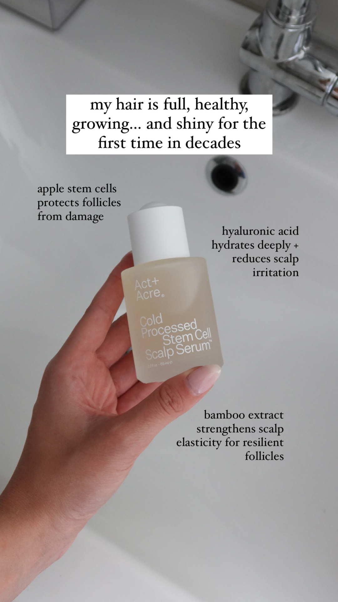 Fuller-looking hair, 25% off.