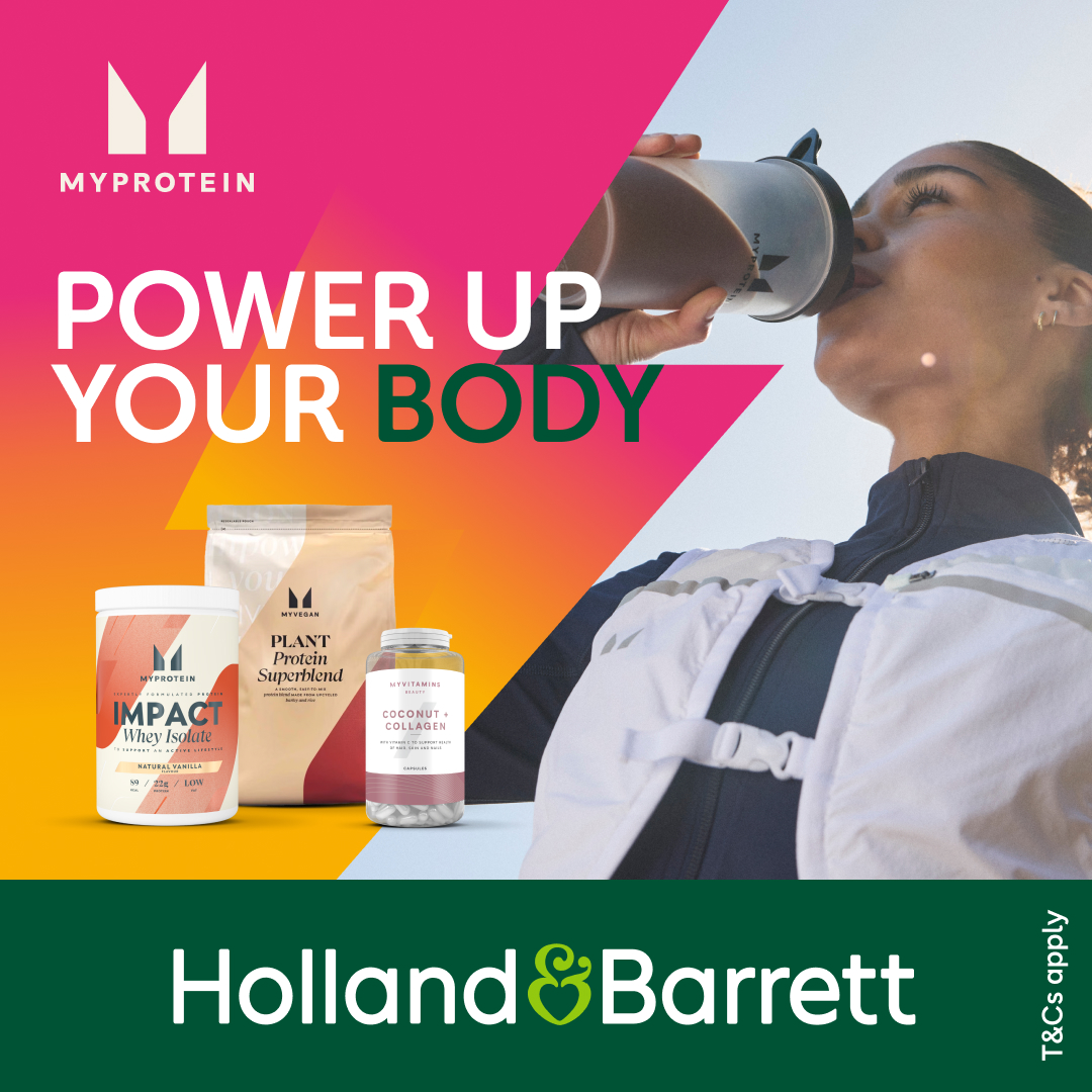 Power up your body with Myprotein