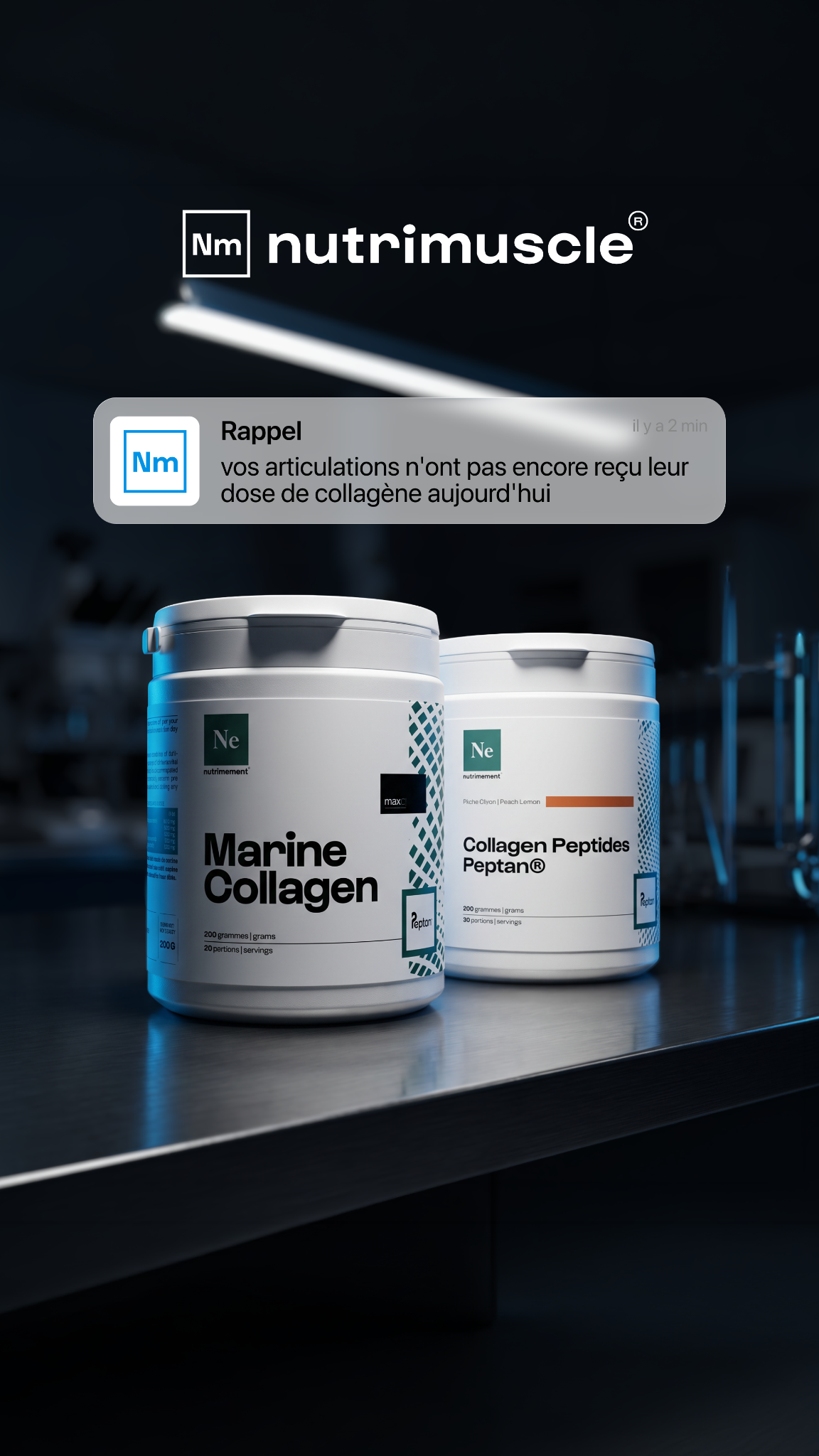Nutrimuscle ad: Quel collagène est fait pour vous ?