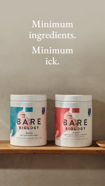 Bare Biology ad: Try MSC certified Skinful.