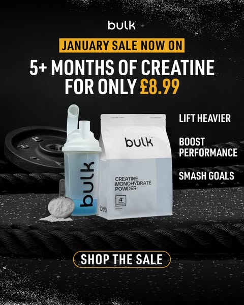 bulk ad: Exclusive Creatine Offer
