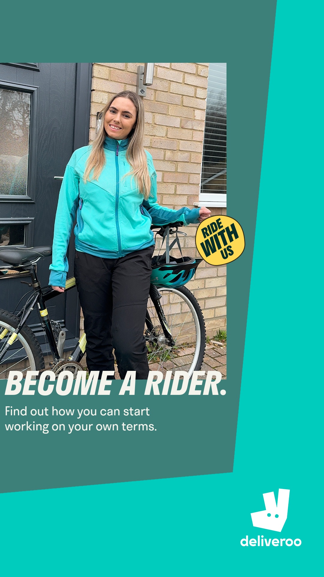 Ride with Deliveroo