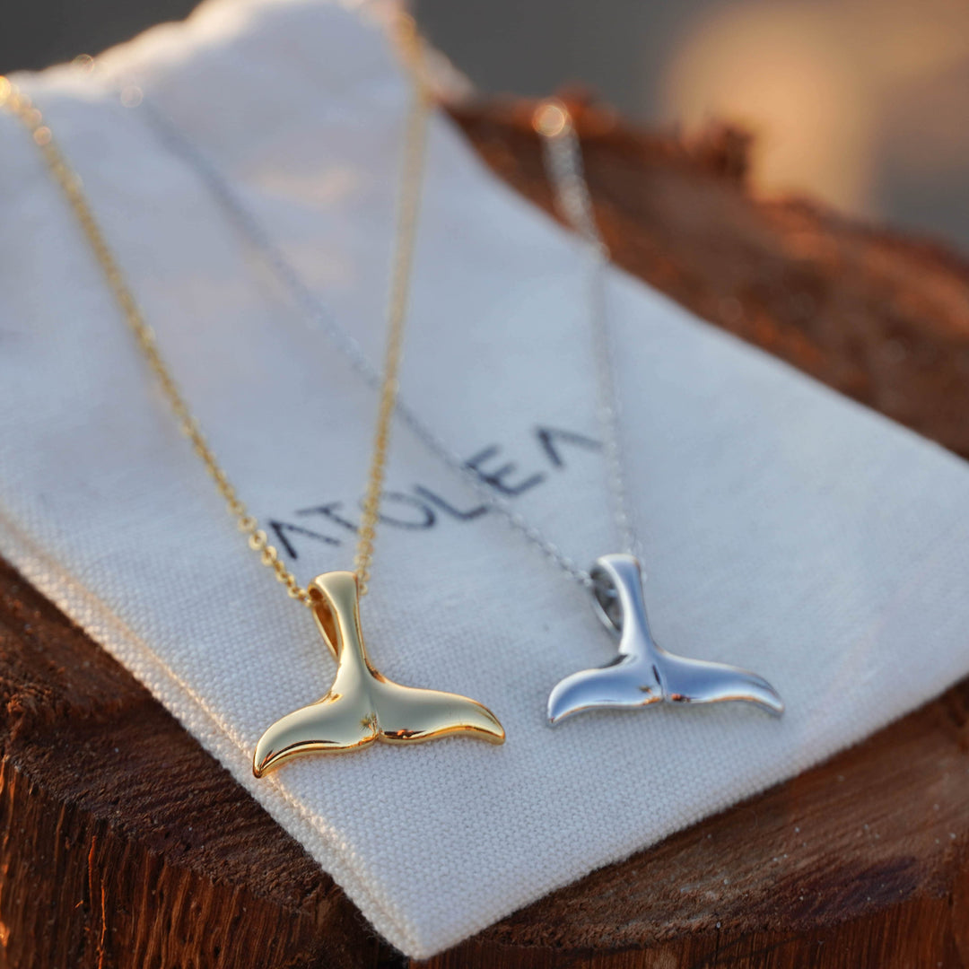 Atolea Jewelry ad: Whale Tail Necklace