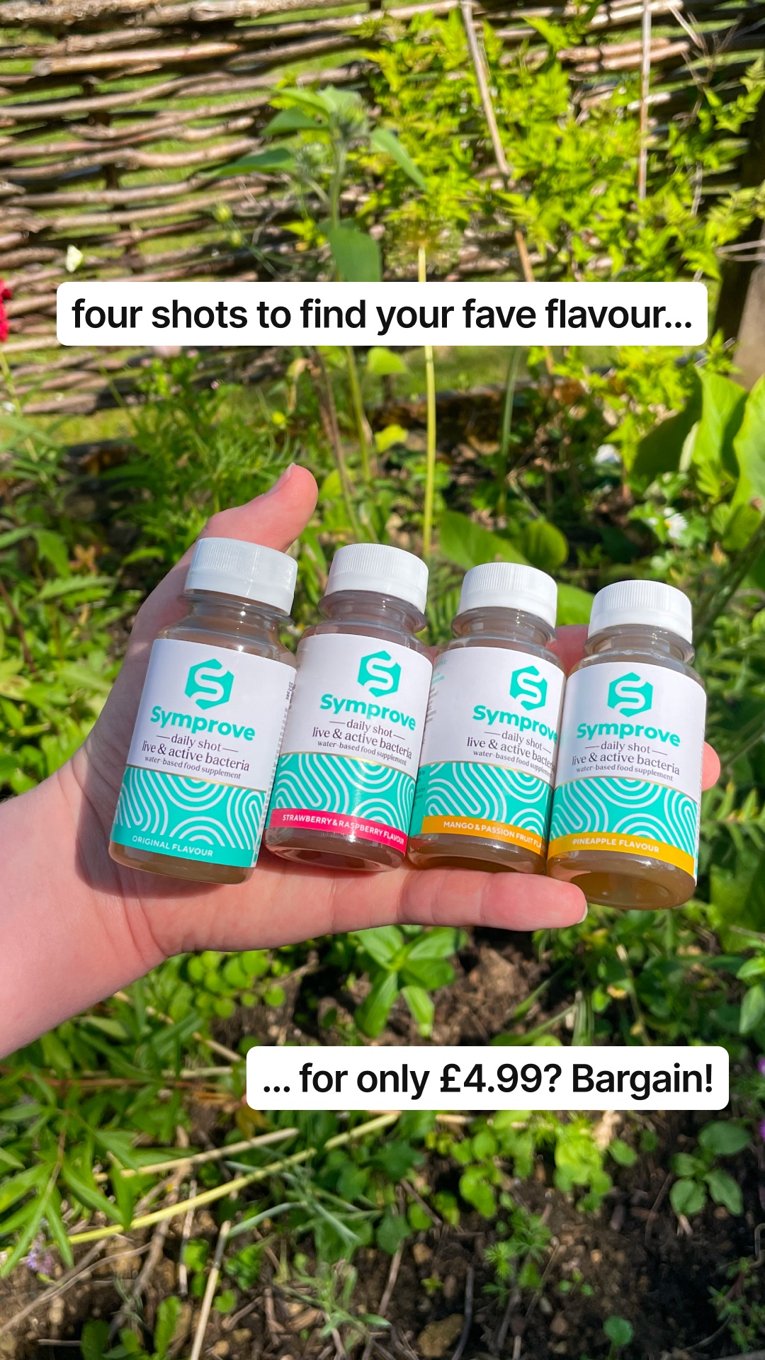 Symprove ad: Daily gut health support
