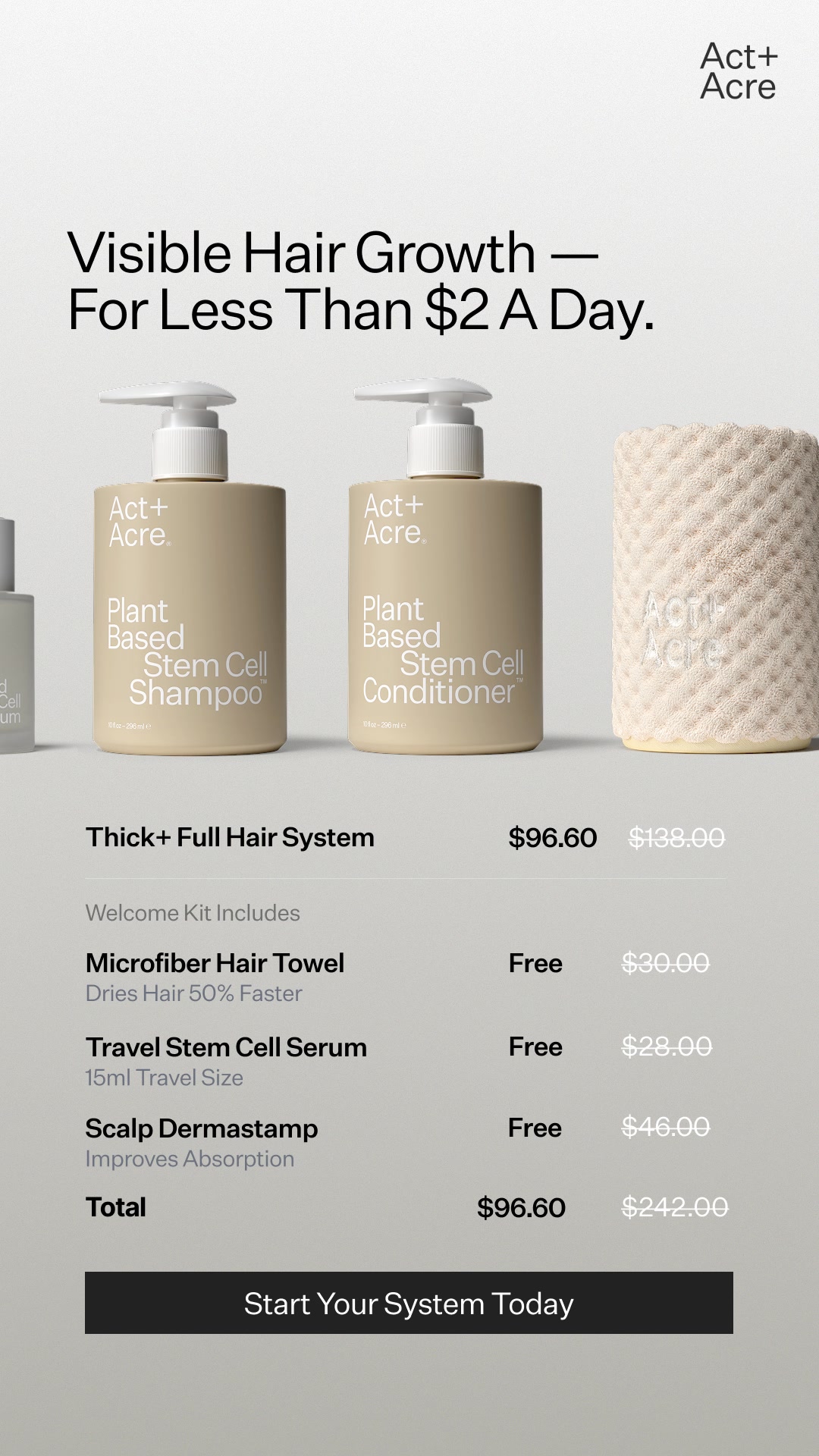 Thicker Looking Hair, In One Kit.