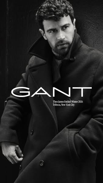 GANT ad: Theo James for FW26