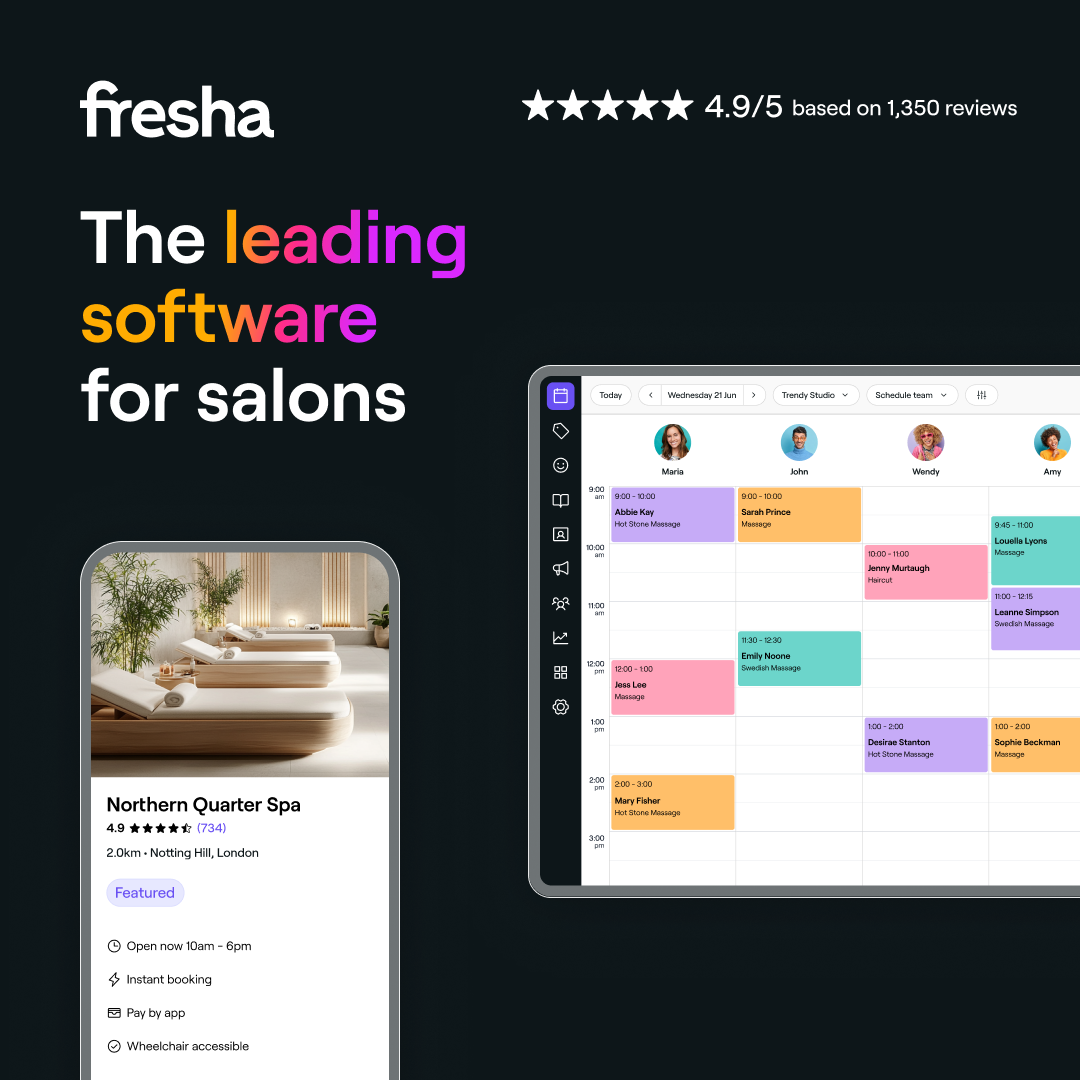 Fresha: Fuelling Your Passion