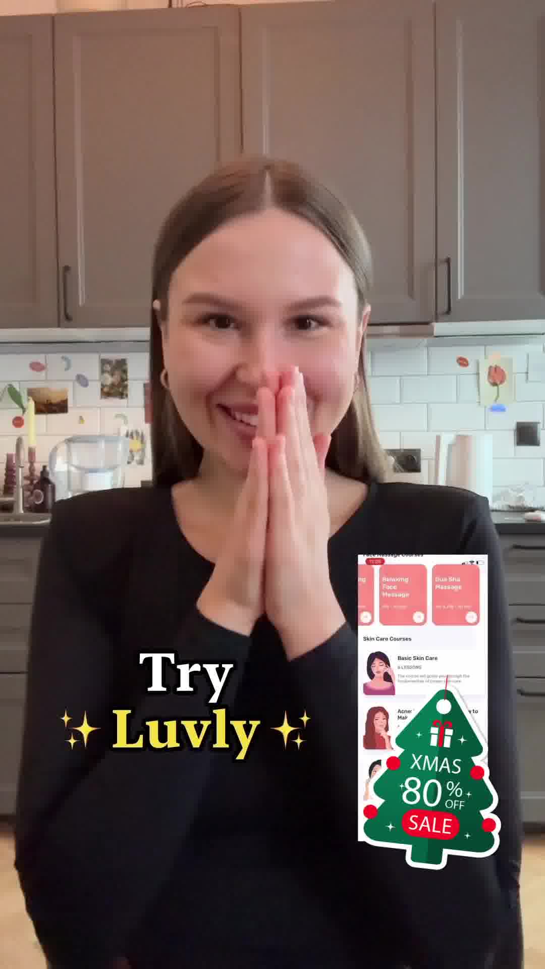 Luvly ad: One-click away from New Glowing Face! 🔝🥰