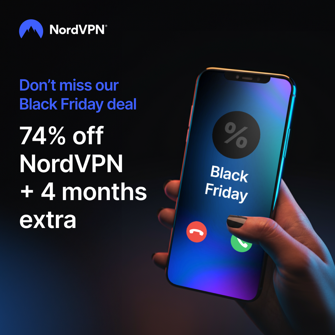 Don't miss our Black Friday deal