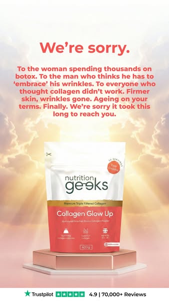 Nutrition Geeks ad: Get 30% Off Your First Order + Free Delivery