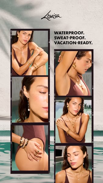 Lovisa ad: Accessories built for real life.