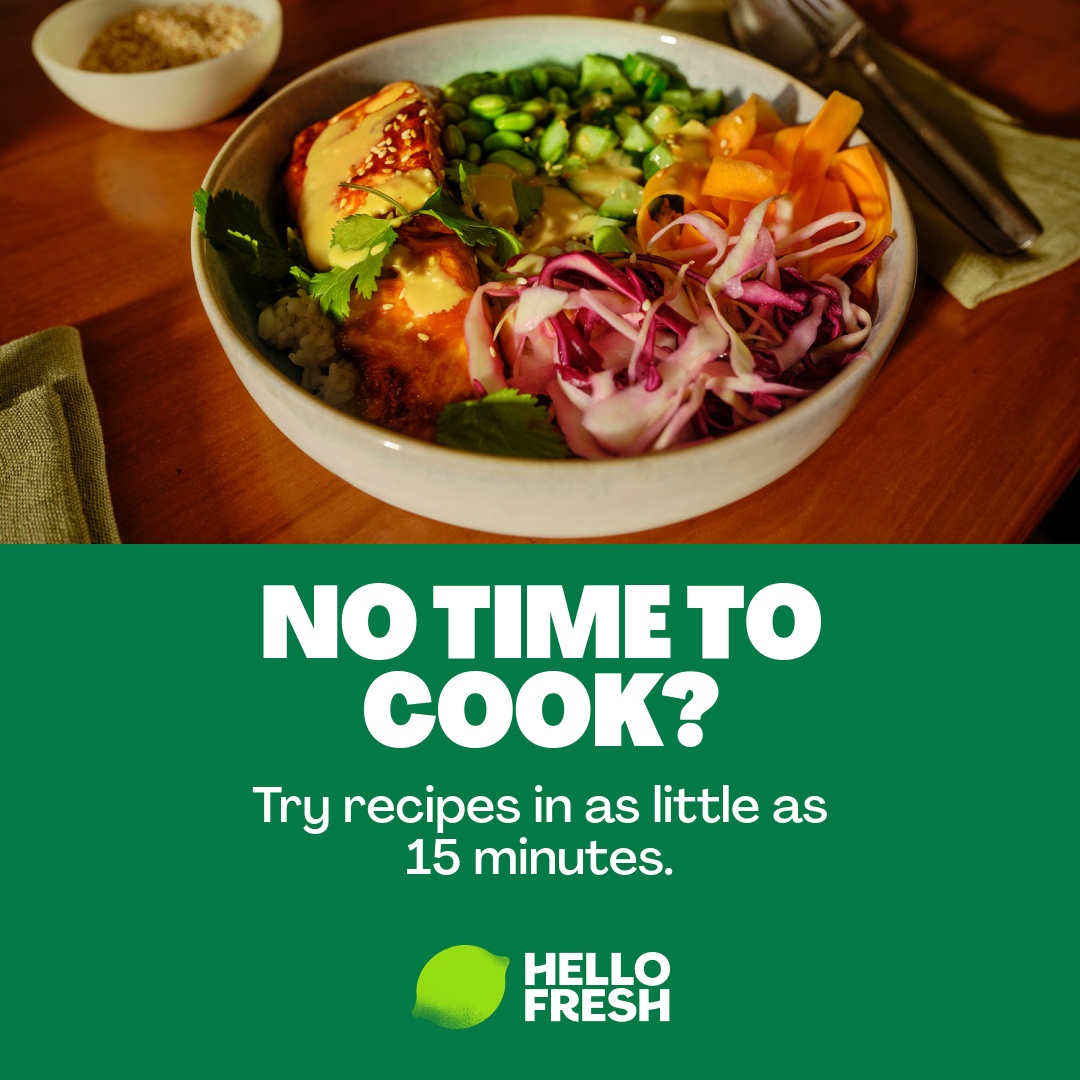 Discover speedy recipe boxes with HelloFresh
