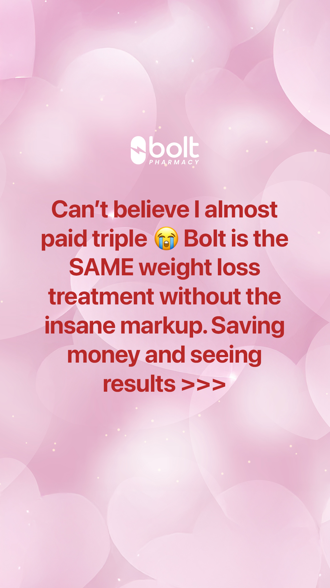 Bolt Pharmacy ad: Lowest UK Prices on Clinically Proven Weight Loss Treatments
