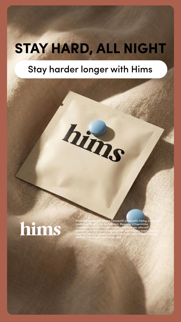 hims ad: Reclaim Intimacy