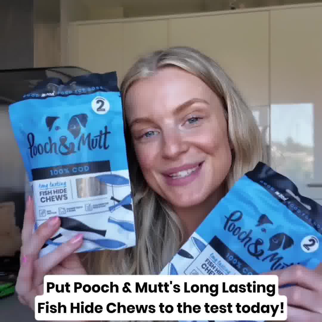 Pooch & Mutt Fish Hide Chews