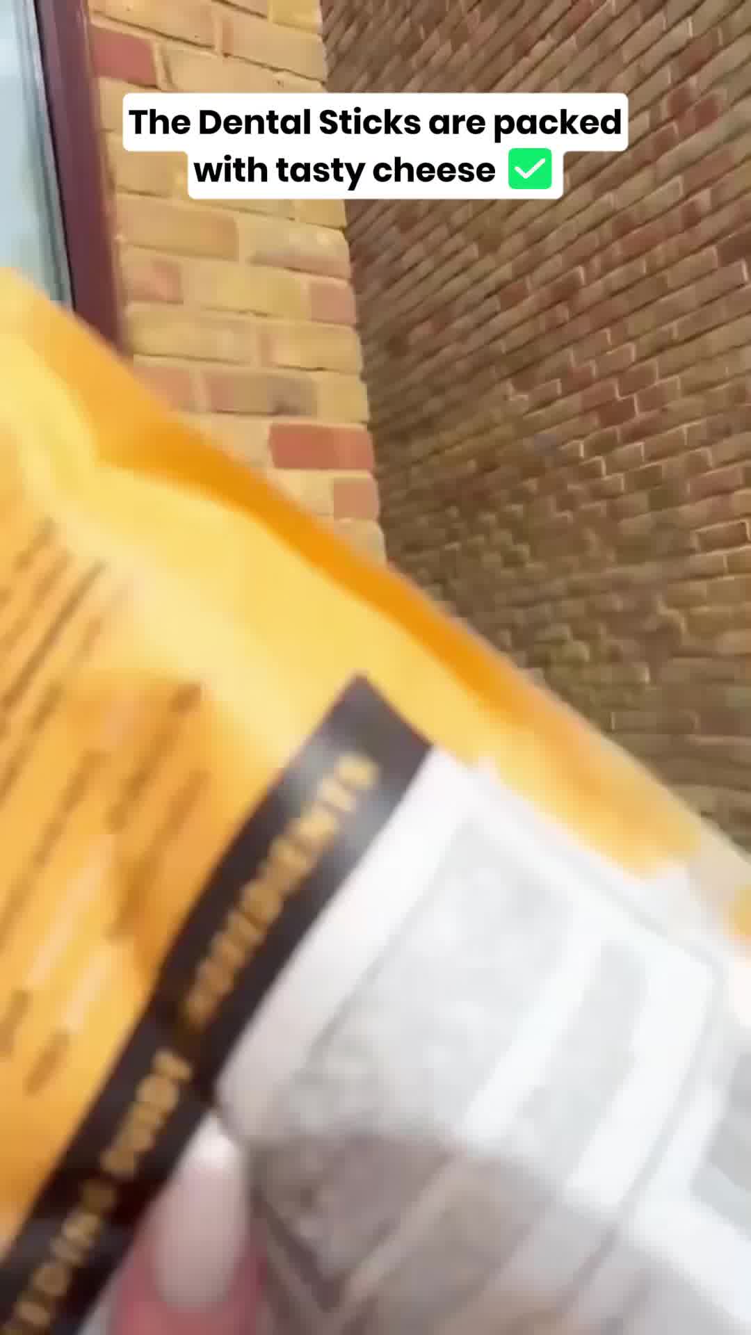 Cheddar Cheese Dental Sticks